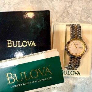 Men’s Bulova Two-Tone Watch